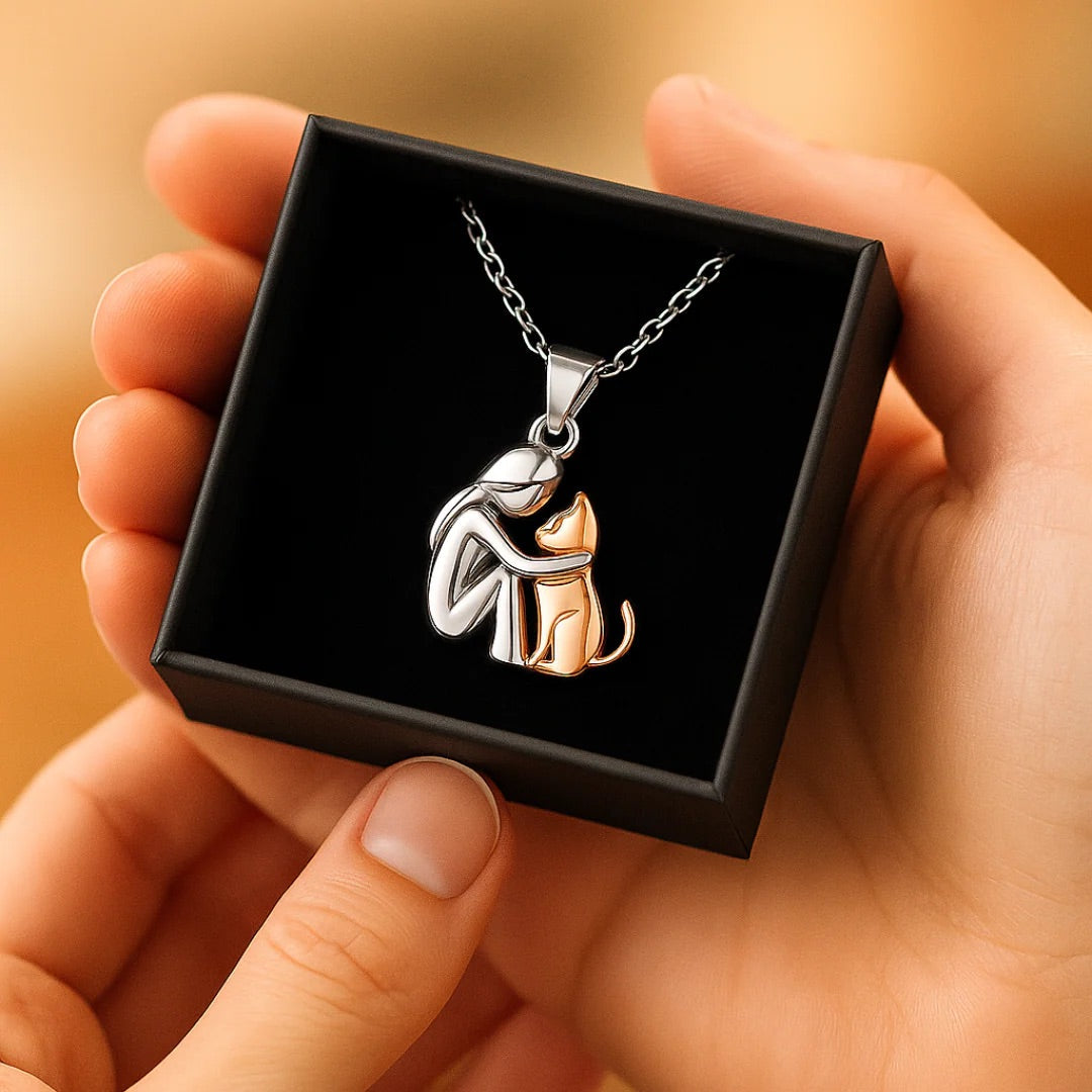 Forever Cat Pendant Necklace