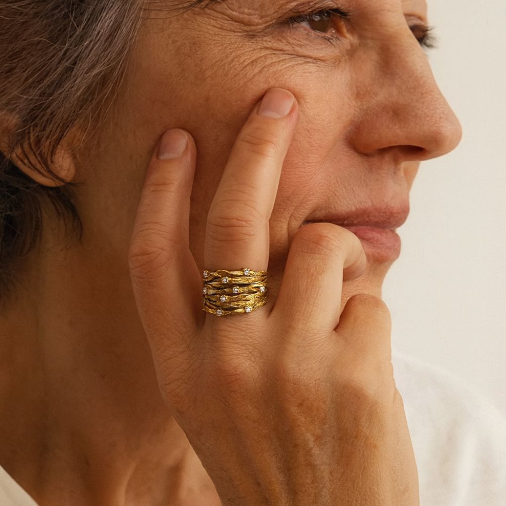 Willow Gold Ring
