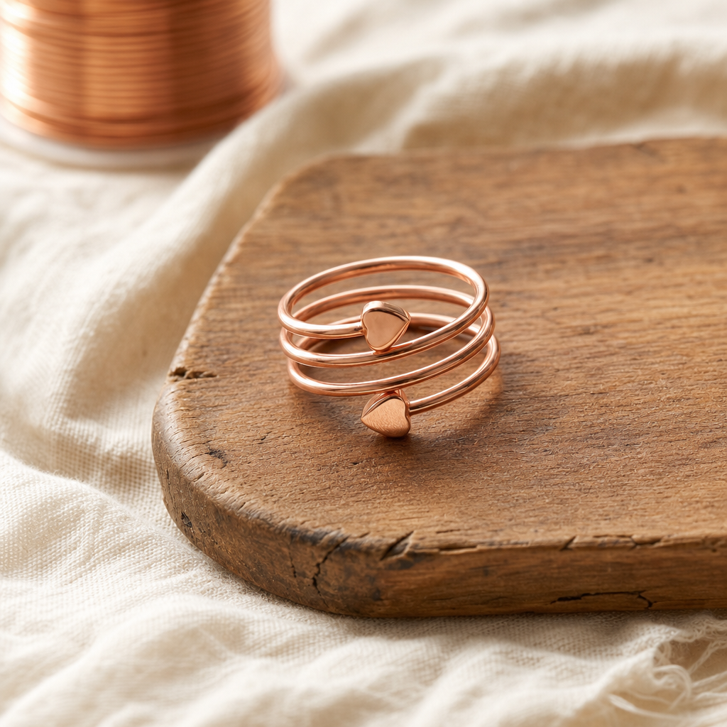 Solace Copper Ring