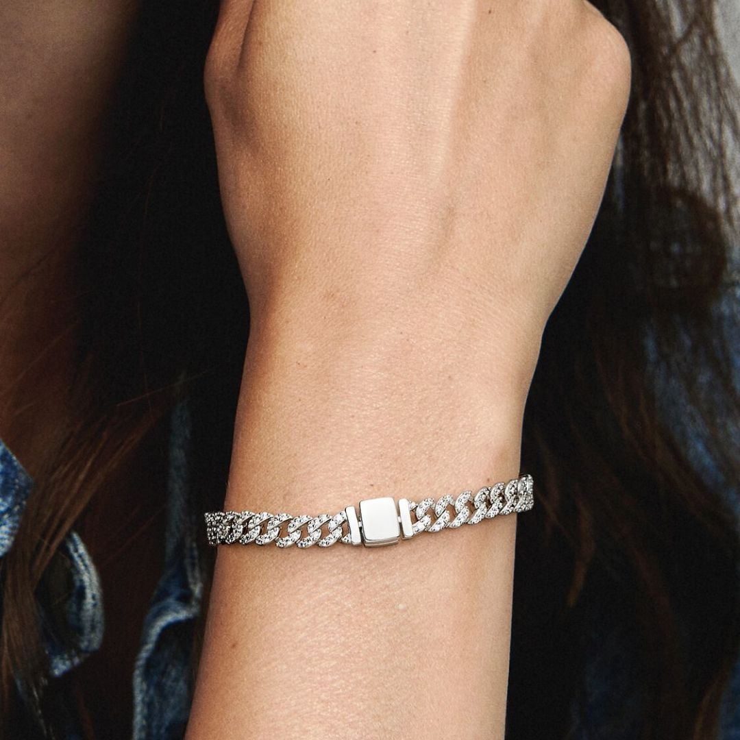 Gold Radiant Cuban Bracelet