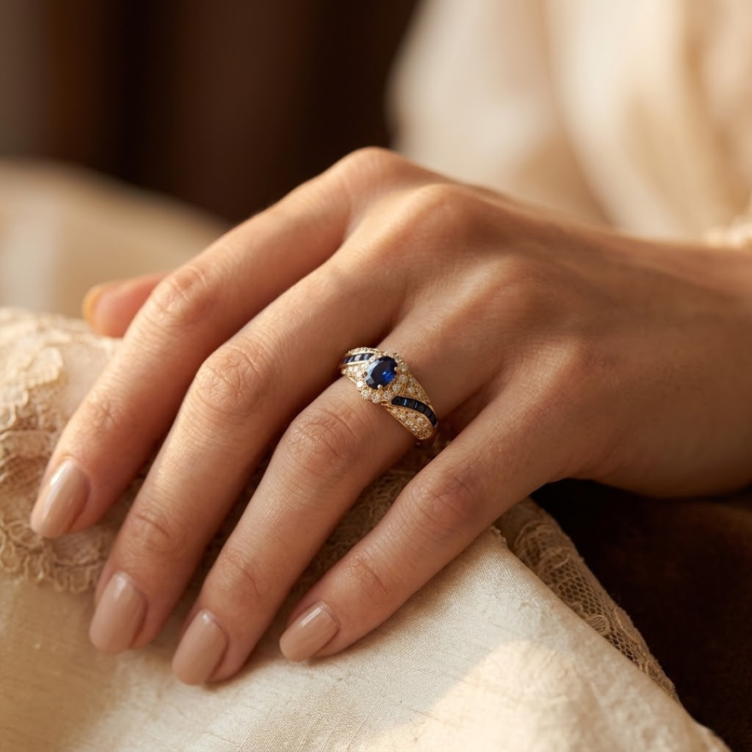 Sapphire Vintage Ring