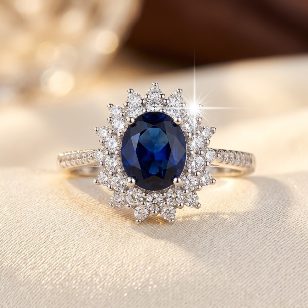 Sapphire & Gold Jewellery Bundle