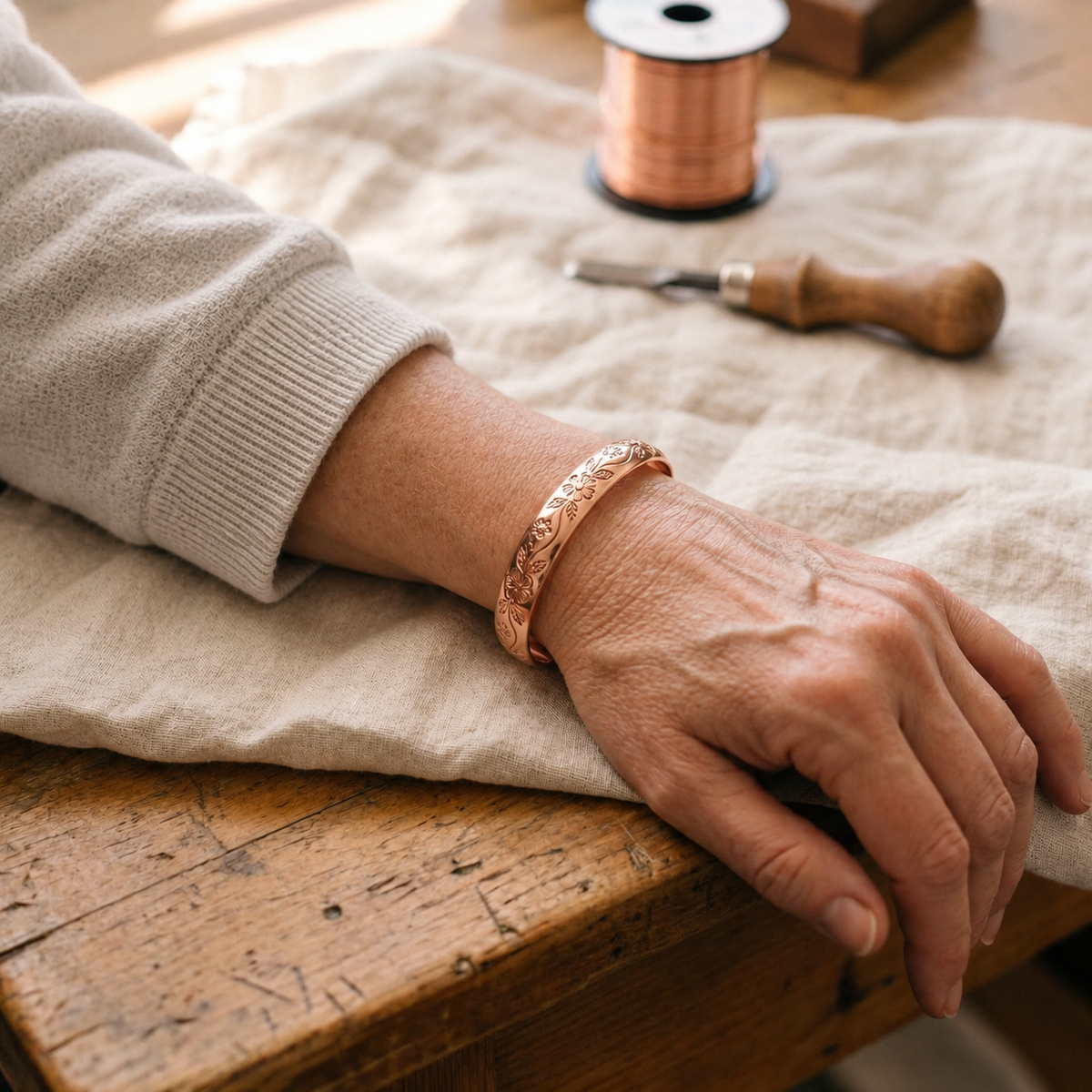 Aurelia Copper Bracelet