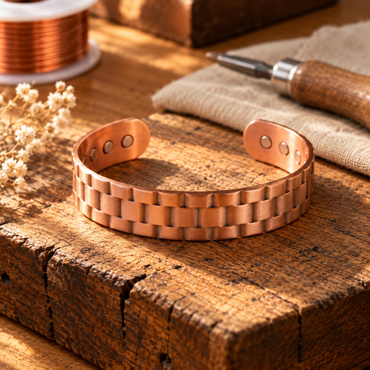 Ember Copper Bracelet