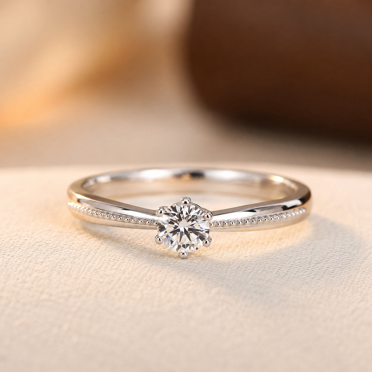Classic Solitaire Ring