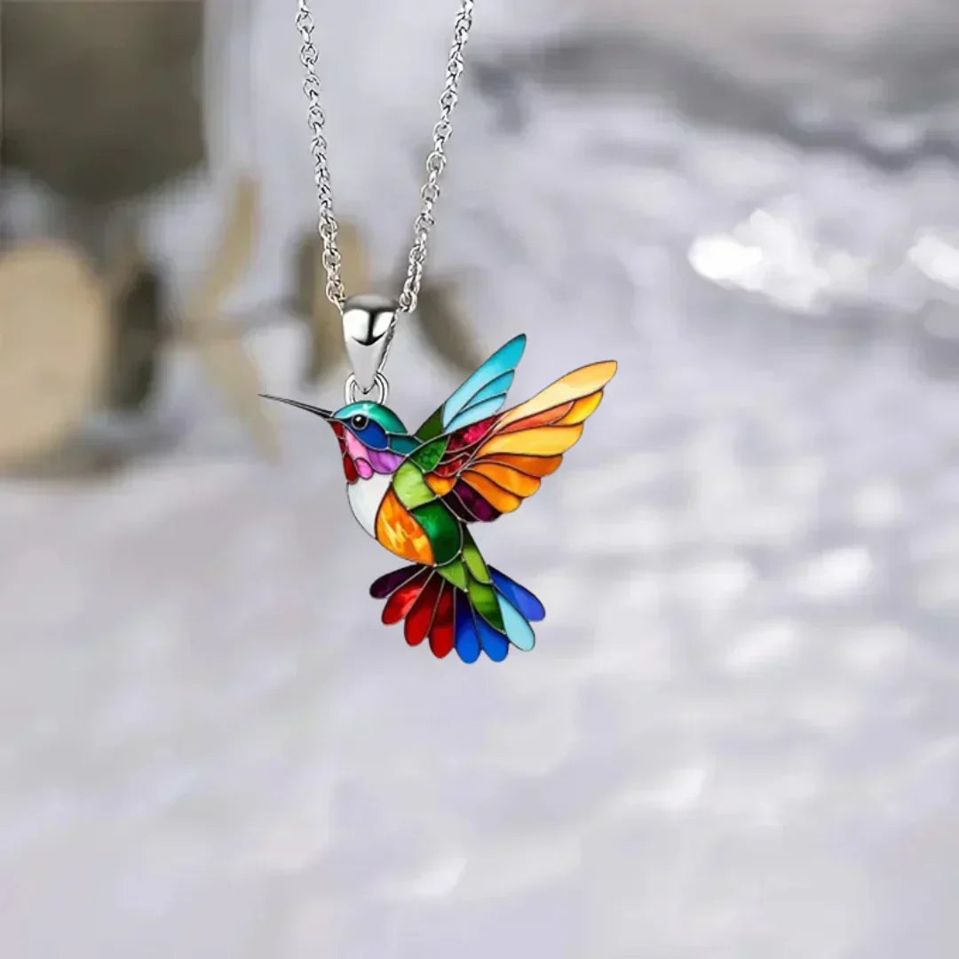 Hummingbird Pendant Necklace