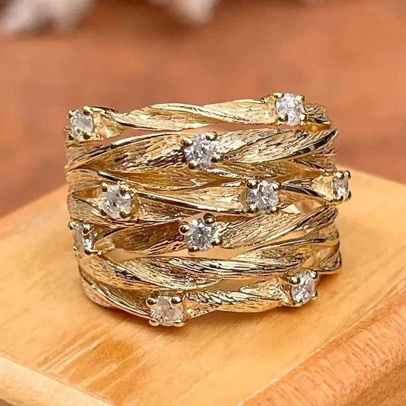 Willow Gold Ring