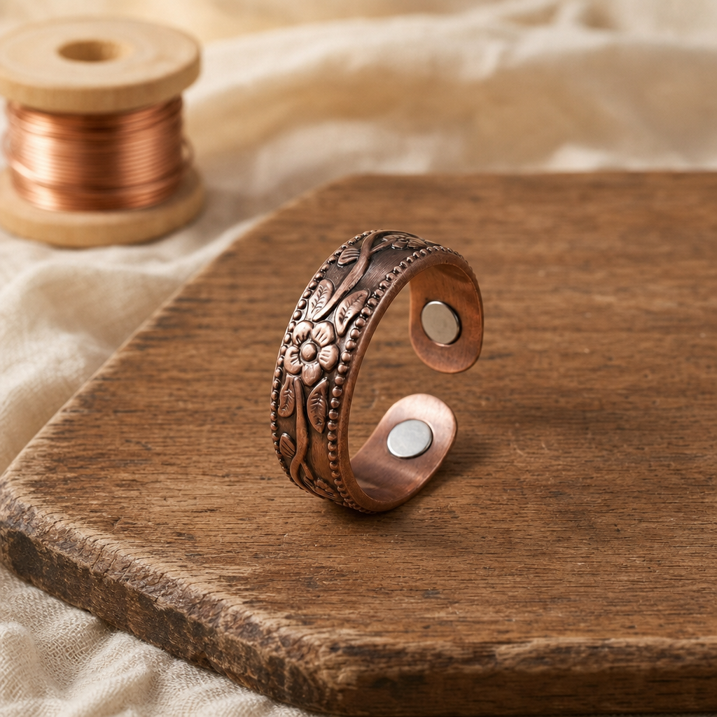 Flora Copper Ring